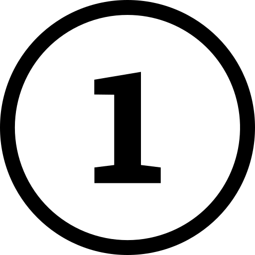 free-icon-number-1-9543547
